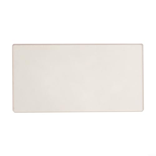 MeevrgR Hitzebeständiges Ersatzglas für Camping-Holzofentür, Kaminholzofen, hitzebeständiges Fenster, klare Platte für Rauchentweichen und Flammen (20 x 10) von MeevrgR