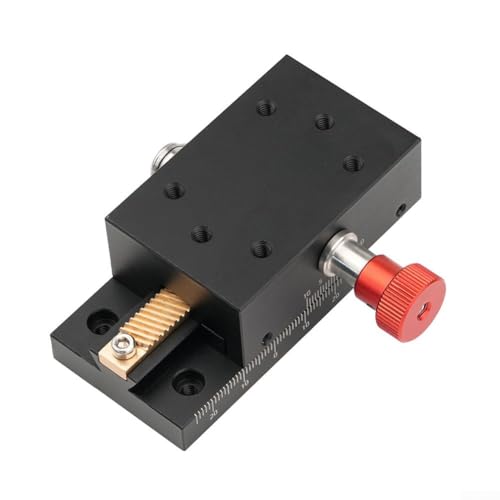 MeevrgR Manuelle lineare Bühne für X-Richtungsbewegung, 40 mm Federweg mit Rahmen aus Aluminiumlegierung, geeignet für Instrumentenfeinabstimmung, Präzisionsinstrumente von MeevrgR