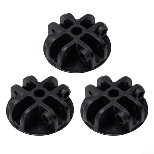 MeevrgR Pavillon-Dach-Mittelverbinder – 4-Wege-Kunststoff-Gelenkhalterung (2er-Pack oder 3er-Pack) – robuste Unterstützung für Pavillon-Rahmen (3 Stück) von MeevrgR