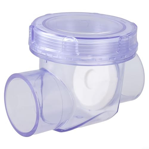 MeevrgR Rückflussverhinderung, PVC-Rückschlagventil, schützt Abwassersysteme vor umgekehrtem Abwasserfluss für den privaten und industriellen Gebrauch (A) von MeevrgR