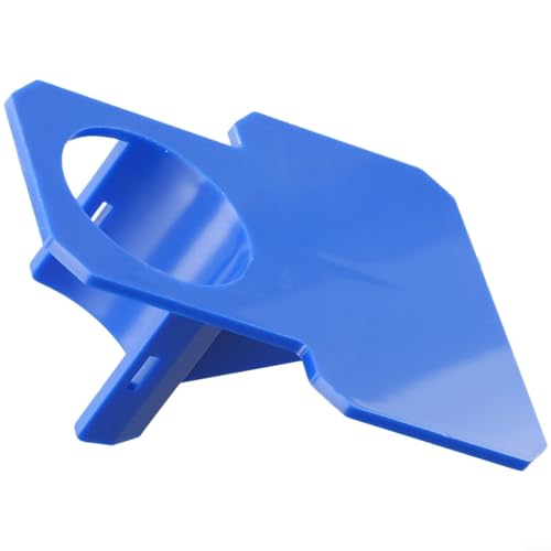 MeevrgR Schwimmbadschlauch-Halterungs-Set mit Kabelbindern und Klebstoff, für 30–38 mm Rohrbefestigungshalter, Wasserrohrhalterung, für oberirdische Pool-Wasserschlauch-Filtersysteme (blau) von MeevrgR