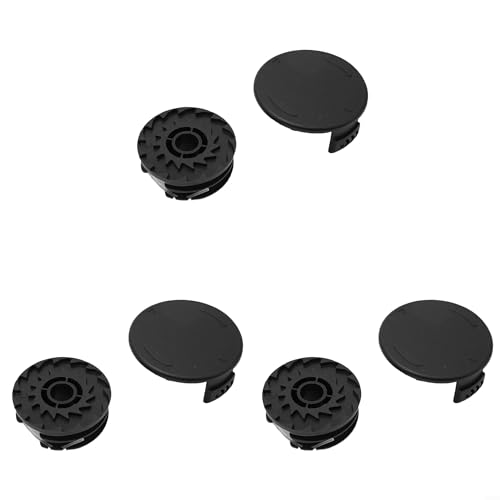 MeevrgR Spulenschnur und Abdeckungsset für Parkside für PRTA 20-Li für Serie IAN 311046 330831 334231 351753 365589 402319 PRT 300 550 50 (3 SET) von MeevrgR