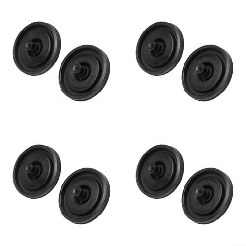 MeevrgR Toilettenfüllventildichtung, Ersatz-Membran-Unterlegscheibe, kompatibel mit Fluidmaster 400 A Spülkasten-Kugelhahn für effizienten Wasserfluss und einfaches Heimwerken (8) von MeevrgR