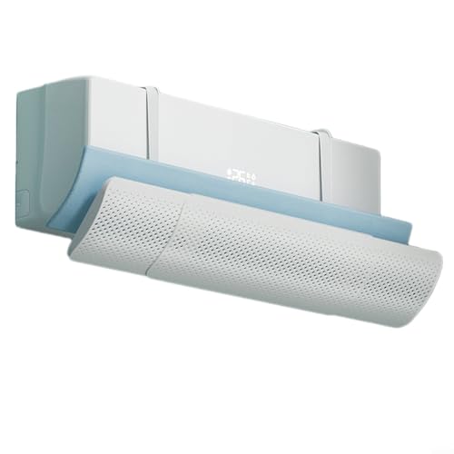 MeevrgR Verstellbarer Windabweiser für Klimaanlagen, Teleskop-Windschutz, einfache Installation für komfortable Räume, passend für die meisten Wand-Klimaanlagen (Anionenfilter) von MeevrgR