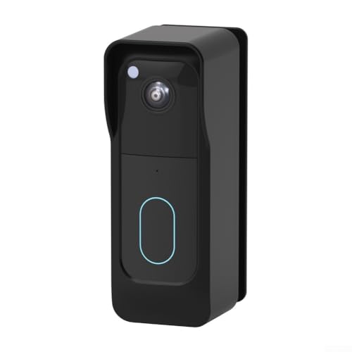 MeevrgR Video-Türklingel-Halterung, verstellbar, 45° drehbar, wetterfest, ABS für Arlo, werkzeuglose Installation (150 x 54 x 72 mm) (schwarz) von MeevrgR