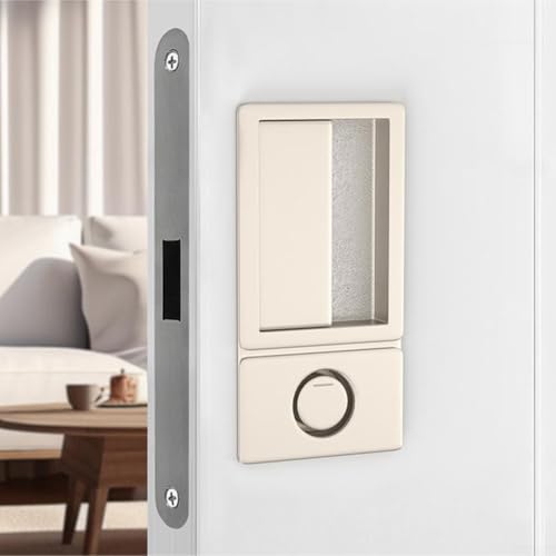 Minimalistisches Türschloss mit leisem Betrieb, perfekt für moderne Häuser (Khaki) von MeevrgR