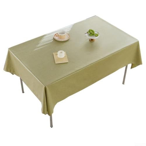 Moderne Kaffeetischdecke, leicht zu reinigen und stilvoll, für drinnen und draußen Picknicks (52 grasgrün) von MeevrgR