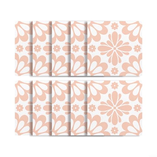 Peel & Tiles Dekorative Fliesen, geeignet für flache Oberflächen zu Hause (15 x 15 cm), 10 Stück von MeevrgR