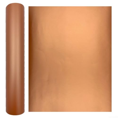 Personalisierbare Vinylfolie zum Basteln, große Haftung auf verschiedenen Oberflächen (30 x 25 cm, Roségold) von MeevrgR