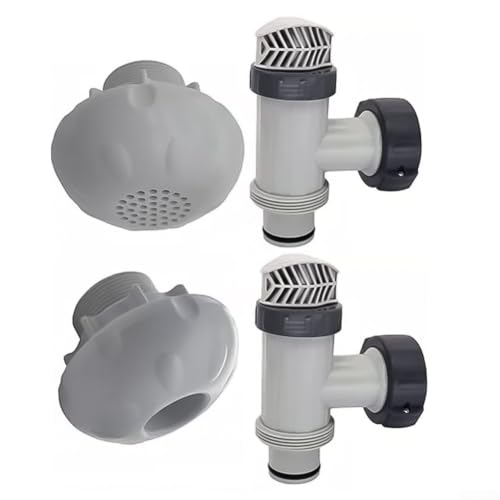 Pool Plunger Valve Comprehensive Replacement Parts for Above Ground Pools and Easy Installation (2sets) von MeevrgR