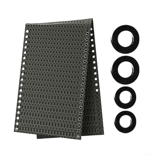 Quick Repair Lösung für Strandkörbe mit 160x43cm Stoffkordel und elastischen Seilen (E) von MeevrgR