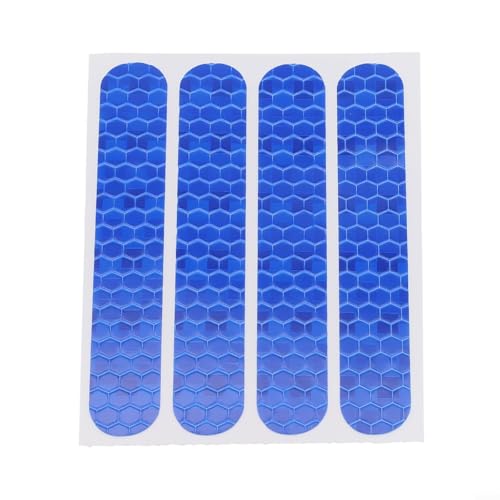 Reflektierendes Muster Aufkleber für Ninebot Max G30 Catch Attention, Stay Safe (Blau) von MeevrgR