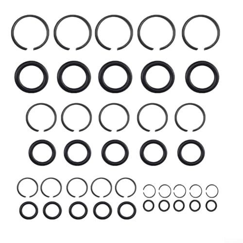 Retaining Solutions Pneumatische Steckschlüssel-Halterungen mit O-Ring-Integration (3/4), 5-teiliges Set von MeevrgR