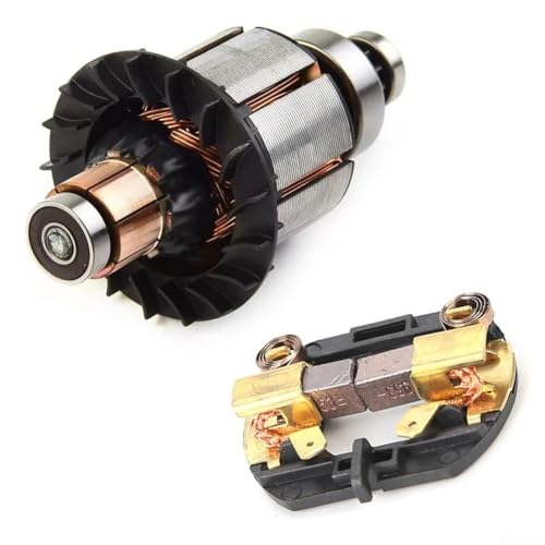 Rotormotor Anker 18V für Dewalt Für DCH243 DCH253 Bohrer Ersatz mit Kohlebürstenhalter für Bohrhammer Anwendungen von MeevrgR