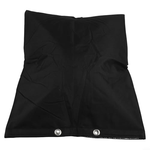 Rückflussverhinderer Isolationsabdeckung mit windabweisendem Verschluss und Metallschlaufen zur Sicherung vor Schäden bei kaltem Wetter (schwarz, 43 x 53 cm) von MeevrgR