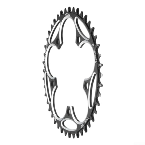 Schmales breites Kettenblatt, 110BCD, 5 Bolzen, kompatibel mit Rennrädern für 9 11 Gänge, Optionen von 42T, 44T, 46T, 48T (44T) von MeevrgR