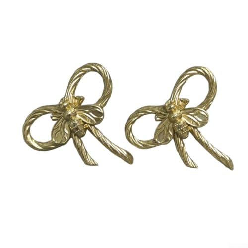 Set mit 2 Messing-Bienenknoten, einzigartiges Design für Schubladen, Schränke und Nachttische Set mit 2 Messing-Bienenknoten, einzigartiges Design für Schubladen, Schränke und Nachttische von MeevrgR