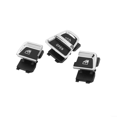 Set mit 3 Fensterheberschaltern links rechts Dachsteuerung Kompatibilität für Ferrari 09 14 inkl. Schiebedach mit Halterungen 86257400 86257300 86257200 82661100 von MeevrgR