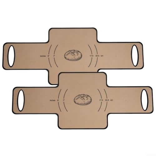 Silikon-Backformen, sehr hitzebeständig und praktisch für Ihre Backbedürfnisse (schwarz) von MeevrgR