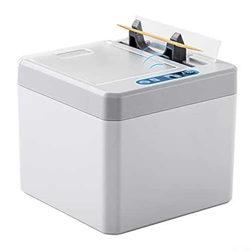 Smart Aufbewahrungsbox für elektrische Zahnstocher mit automatischem Öffnungsmechanismus und USB-Ladefunktion (grau) von MeevrgR