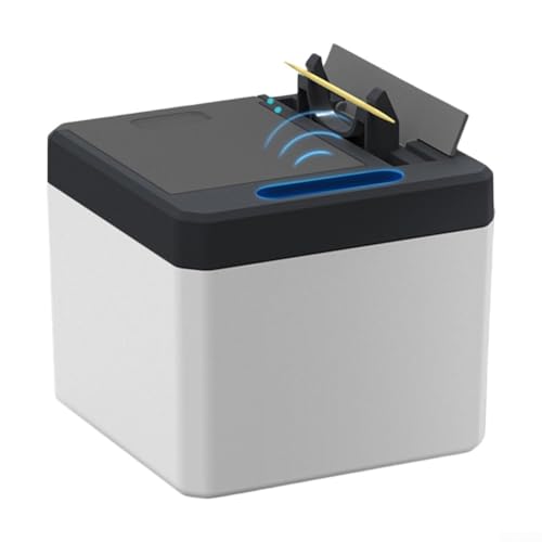 Smart Aufbewahrungsbox für elektrische Zahnstocher mit automatischem Öffnungsmechanismus und USB-Ladefunktion (schwarz) von MeevrgR