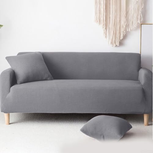 Sofaschoner aus wasserabweisendem Material mit stilvollem Jacquard-Finish (hellgrau) von MeevrgR