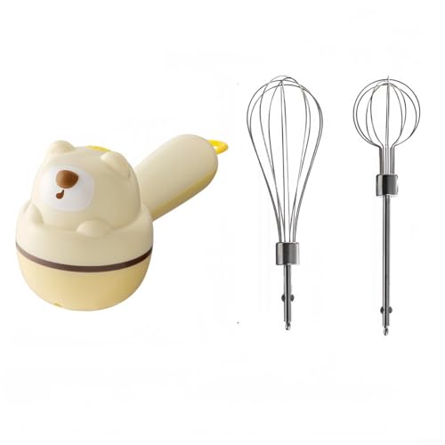 Spritzwassergeschützter elektrischer Eierschläger Handmixer mit USB-Ladefunktion und ergonomischem Design für einfache Nutzung von MeevrgR
