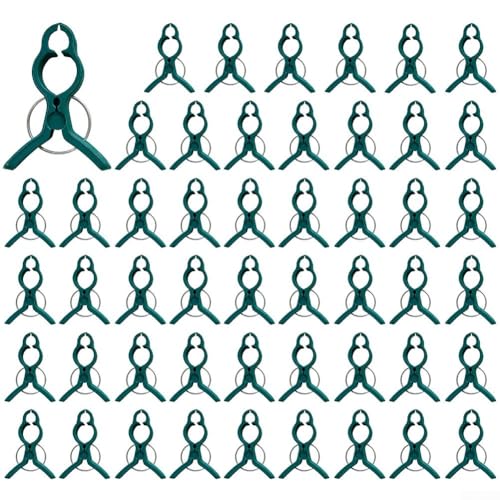 Stabile Pflanzenclips aus Kunststoff für den Garten, 50 Clips zur Unterstützung von Pflanzen (L) von MeevrgR