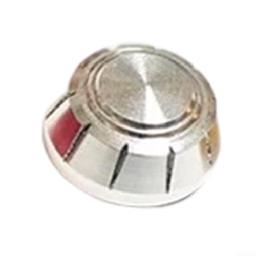 Staubmutterabdeckung aus Metall für DAIWA für Cygnus LBD Rollenwippgriff, perfektes Zubehör für Angelrad-Modifikationen (Silber) von MeevrgR