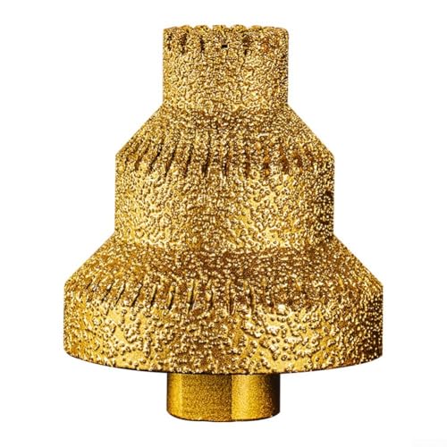 Stufenbohrer mit gerader Rille für effektive Lochöffnung in Holz- und Metallbearbeitung mit zuverlässigem Schmirgelmaterial (A) von MeevrgR