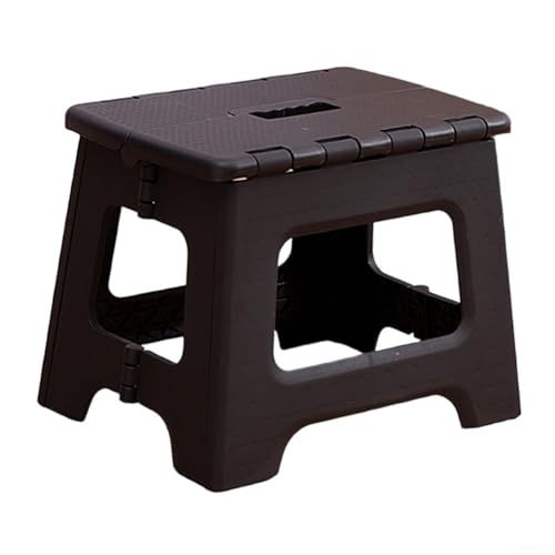 Tragbarer Klappstuhl mit schlankem Design, ideal für begrenzte Platznutzung zu Hause oder im Freien (schwarz) von MeevrgR