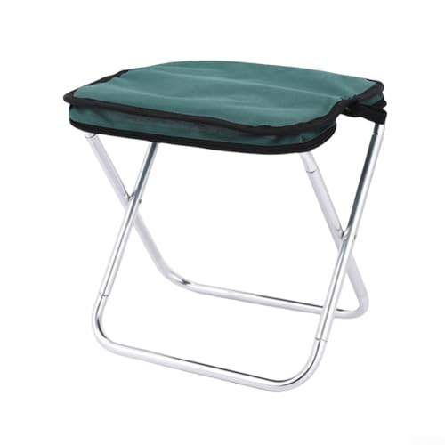 Tragbarer Outdoor-Hocker zum Entspannen am Strand oder für Picknicks (Tintengrün) von MeevrgR