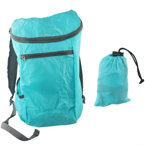 Tragbarer Outdoor-Sport-Rucksack, 10 l, reiß- und stoßfest, Hellblau von MeevrgR