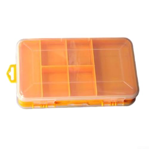 Transparente Aufbewahrungsbox für 13 Kleinteile, einschließlich Schrauben, Nägel und Schmuck, kompaktes Design (groß) von MeevrgR