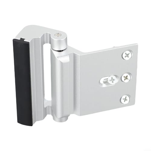 Türschloss aus Aluminiumlegierung für Sicherheit zu Hause, Kindersicherheit, Befestigungsschrauben und Handbuch für einfache Einrichtung Türschloss aus Aluminiumlegierung für Sicherheit zu Hause, Kindersicherheit, Befestigungsschrauben und Handbuch für einfache Einrichtung von MeevrgR
