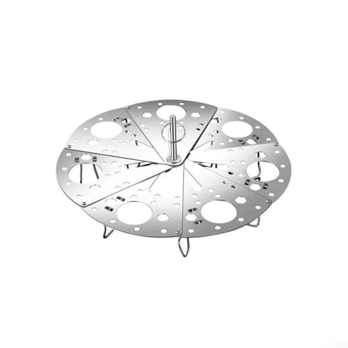 Vereinfachen Sie Ihre Kochroutine mit einem faltbaren Edelstahl-Dampfkorb-Design von MeevrgR