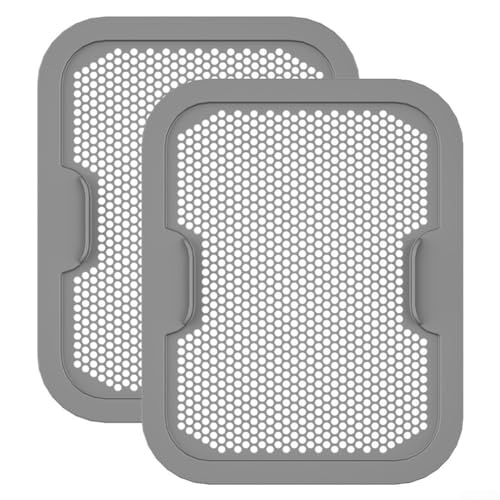 Verhindern Sie unordentliches Kochen mit Silikon-Spritzschutz für Luftfritteusen, wiederverwendbar und leicht zu reinigen (grau) von MeevrgR