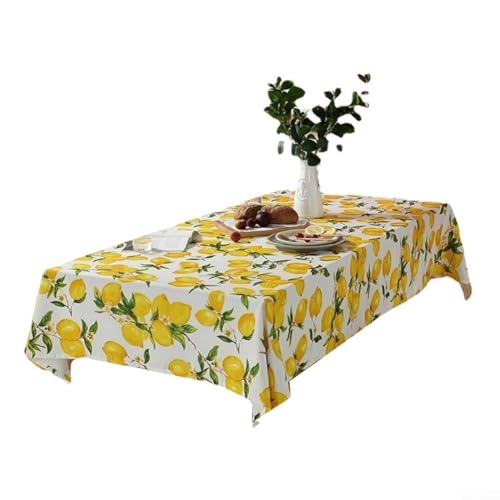 Vibrant Lemon Printed Table Mat for Coffee & Dining Use Fashionable Home Accessory (135-180) von MeevrgR