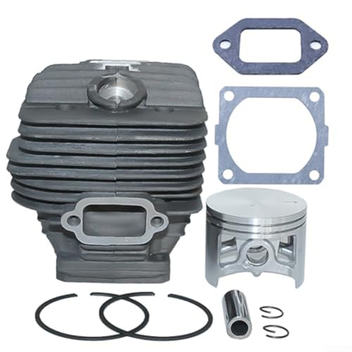Zylinderkolben-Set 54 mm für MS660 066 Kettensäge, Einbaubereit für 064 MS640 065 MS650 mit wesentlichen Komponenten von MeevrgR