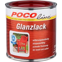 POCOline Acyl Buntlack bordeauxrot glänzend ca. 0,25 l von Pocoline