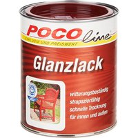 POCOline Acyl Buntlack bordeauxrot glänzend ca. 0,75 l von Pocoline