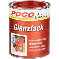 POCOline Acyl Buntlack feuerrot glänzend ca. 0,75 l von Pocoline