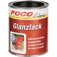 POCOline Acyl Buntlack tiefschwarz glänzend ca. 0,75 l von Pocoline