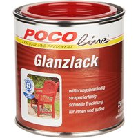 POCOline Acyl Buntlack feuerrot glänzend ca. 0,25 l von Pocoline