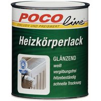 POCOline Acryl Heizkörperlack weiß glänzend ca. 0,75 l von Pocoline