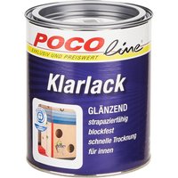 POCOline Acryl Klarlack farblos glänzend ca. 0,75 l von Pocoline
