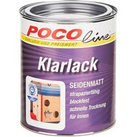 POCOline Acryl Klarlack farblos seidenglänzend ca. 0,75 l von Pocoline