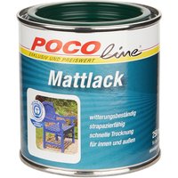 POCOline Acyl Buntlack moosgrün matt ca. 0,25 l von Pocoline