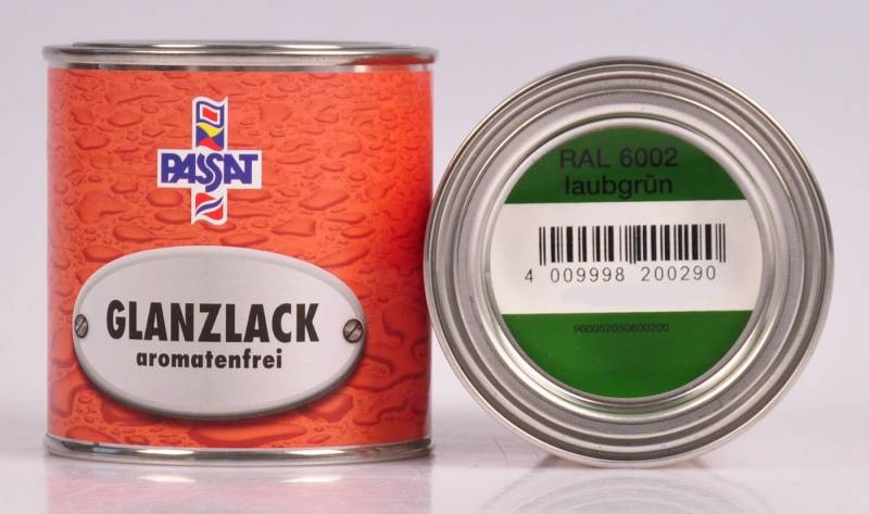 Meffert AG Farbwerke Vollton- und Abtönfarbe Passat Lack 250ml versch. RAL matt glänzend Holzfarbe Metallschutz Gru von Meffert AG Farbwerke