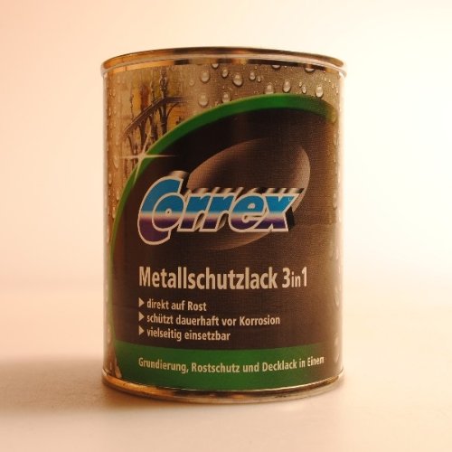 Correx Metallschutzlack 3in1 250 ml, Farbe:Weiß von Meffert AG